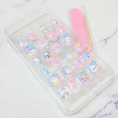 コスメ雑貨 タイルーネイルチップ エナガシロップ クーリア 付け爪 未就学児