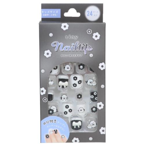 コスメ雑貨 タイルーネイルチップ モノエナガ クーリア 付け爪 未就学児