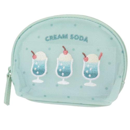ティッシュポーチ クリームソーダ CREAM SODA ミニポーチ クーリア ドット グッズ