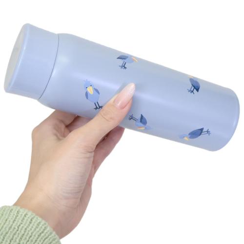 保温保冷水筒 レアアニマル ステンレスボトル 480ml ハシビロコウ