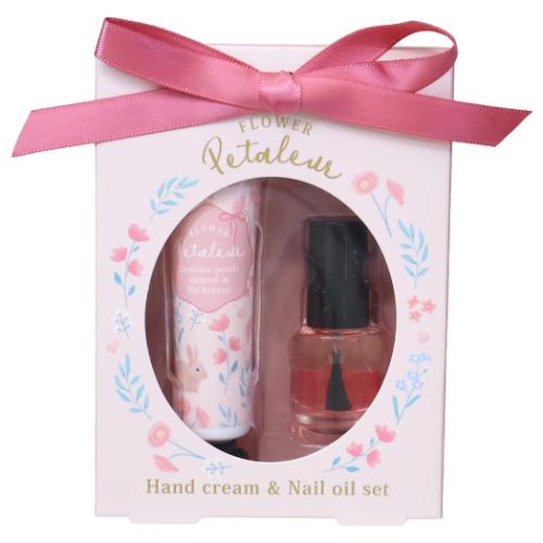 ハンドクリーム＆ネイルオイルセット ペタルール コスメ雑貨 クーリア ウサギ