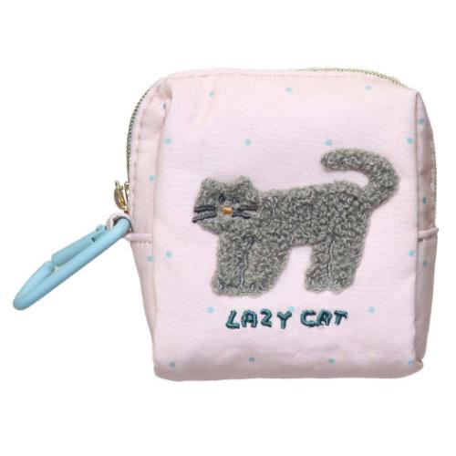 ミニポーチ ピッコロット スクエアミニポーチ ねこ 小物入れ 爆買