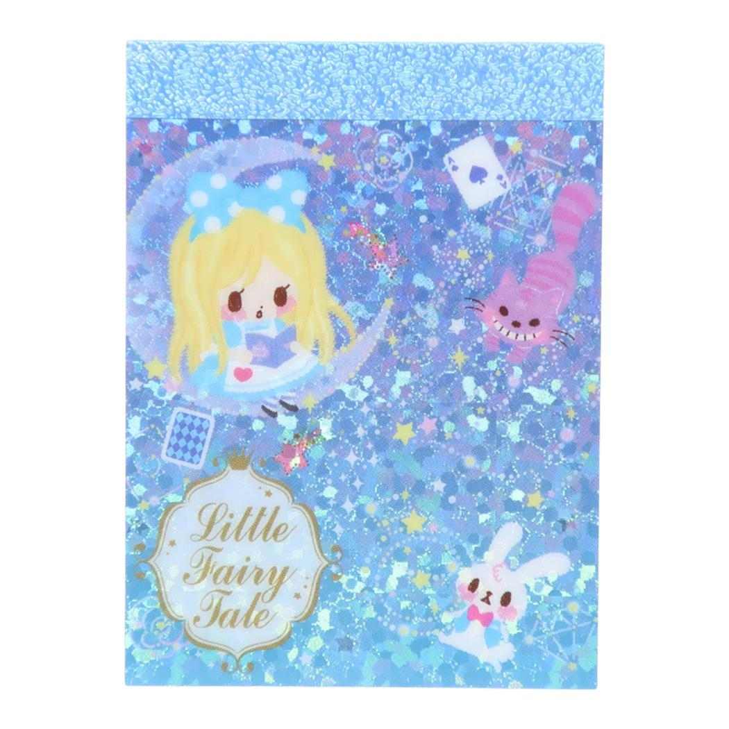 平成レトロファンシー メモ帳 キラキラグリッタープチメモ LFT/アリス