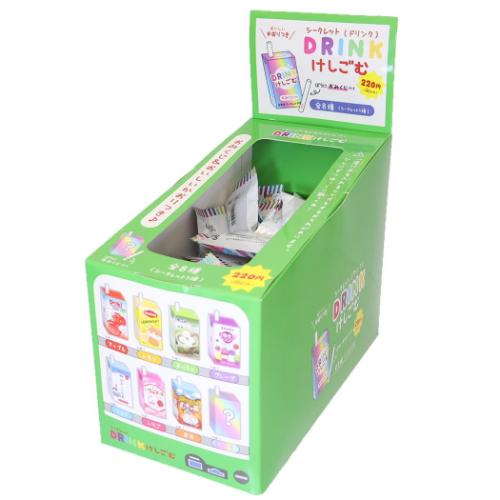 消しゴム シークレット おみくじ ドリンク ケシゴム 全8種 BOX 80入
