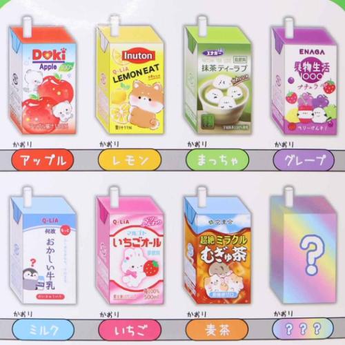 消しゴム シークレット おみくじ ドリンク ケシゴム 全8種 BOX 80入