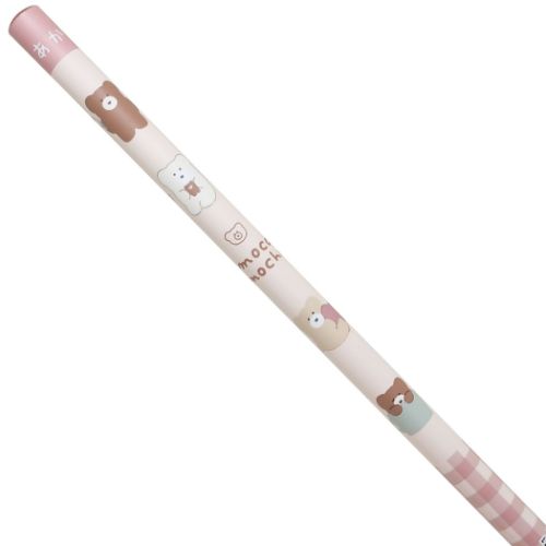 丸軸あかえんぴつ ほっこりモコモカ 赤鉛筆 ク...の詳細画像1