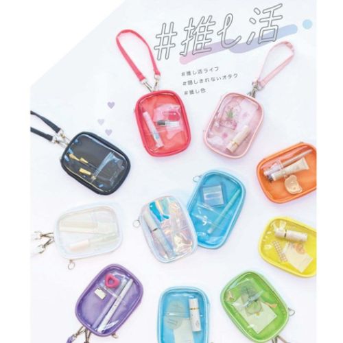 クリアポーチ ピックミーカラー アクスタケースM クリアケース
