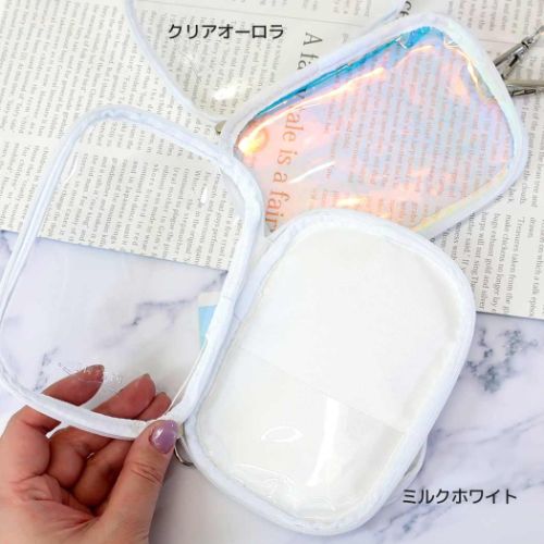 クリアポーチ ピックミーカラー アクスタケースM クリアケース