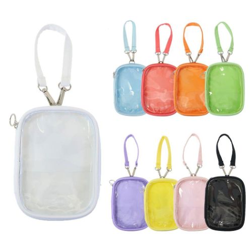 クリアポーチ ピックミーカラー アクスタケースM クリアケース