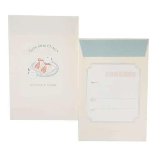 レターセット コージーレター キッサエナガ／フルーツサンド