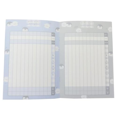 連絡帳 A5連絡ノート 縦 モフモフエナガズ 新入学 クーリア