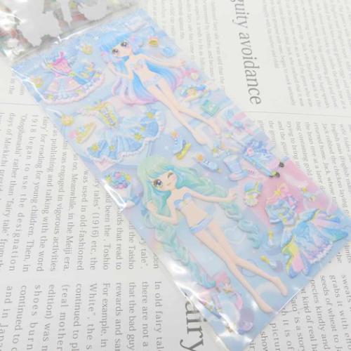 おしごとファッションドリームアップシール きせかえシール おしごと