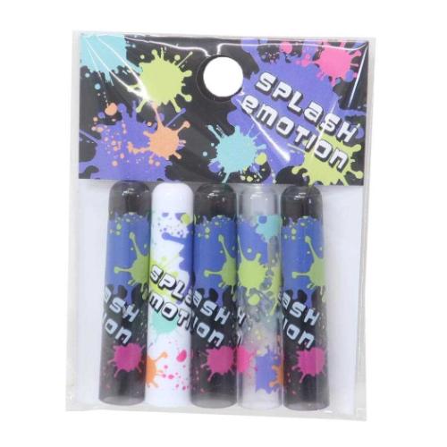 鉛筆キャップ えんぴつカバー5本セット スプラッシュエモーション 新入学 クーリア