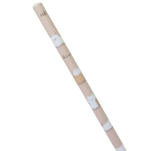 えんぴつ ちびもふ 鉛筆（ＨＢ・丸） ねこ 新入学 新学期準備文具 かわいい