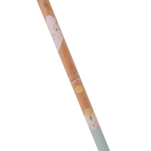えんぴつ 木軸鉛筆 B 丸軸 ガオガオフレンズ ホワイトタイガー クーリア