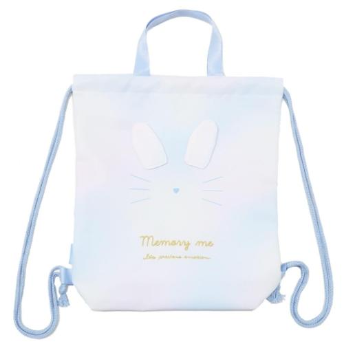 体操服BAG 体操服バッグ ナップサック みみぴょこ メモリーウサギ 新入学 クーリア