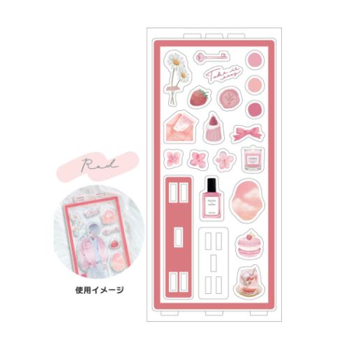 アクリルスタンドケース ピックミーカラー アクスタフレーム チェリーレッド 推し活