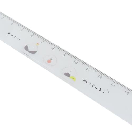 17cmスリムストレートスケール ゆるむすび 定規 クーリア せいれつ 新入学