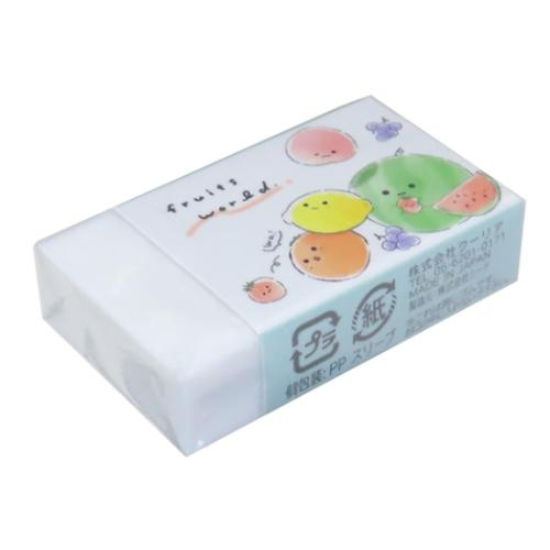 ケシゴム フルーツわーるど 消しゴム クーリア グッズ