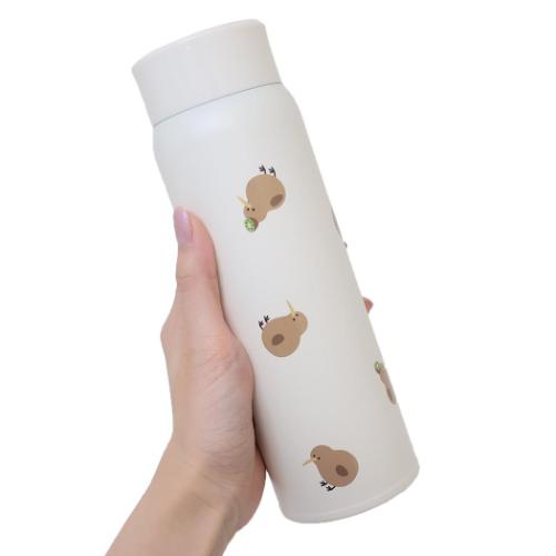 ステンレスボトル480ml レアアニマル 保温保冷水筒 クーリア キーウィ