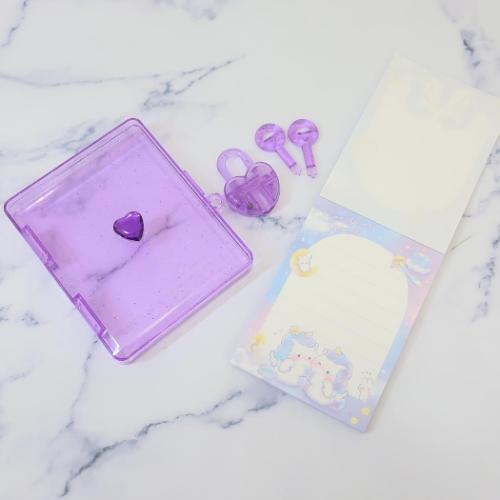 メモ帳 カギ付きケース入りメモ ミータイムホーミーズ クーリア