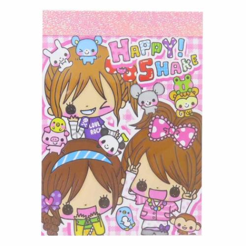 メモ帳 平成レトロファンシー プチメモ ハッピーシェイク 新学期