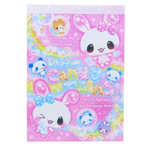 平成レトロ　メモ帳　未使用　レア　希少　美品　Candy Twins クーリア 平成レトロ メモ帳 未使用 レア 希少 美品 Candy Twins クーリア