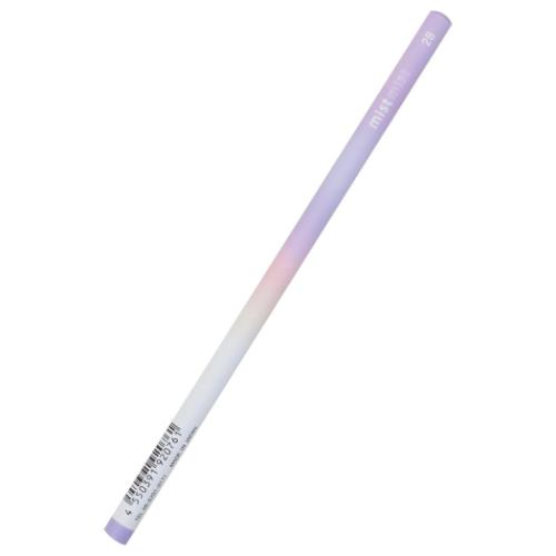 鉛筆 ミストミスト 2B 丸軸 パープル 新学期準備文具 筆記用具 小学生