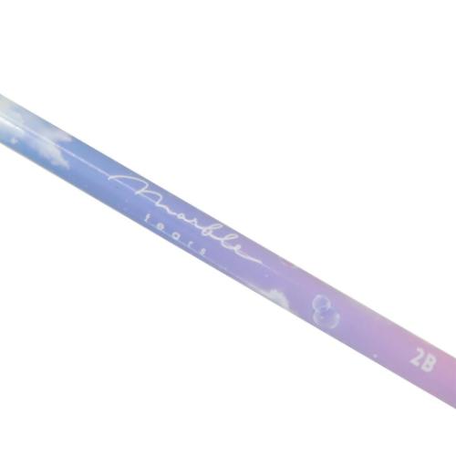 鉛筆 鉛筆2B 丸軸えんぴつ マーブルティアーズ クーリア 新学期準備文具 筆記用具 小学生