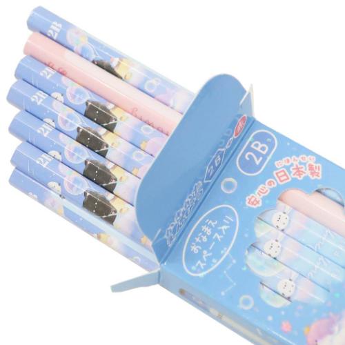 2B＆赤鉛筆 12本セット かきかたダース鉛筆 むぎゅっとふれんず 新入学