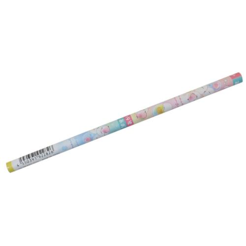 赤青鉛筆 丸軸あかあおえんぴつ もちえなが つやつや クーリア 新学期準備文具 筆記用具