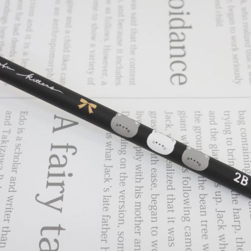 鉛筆 鉛筆2B丸軸 モフモフキトゥンズ 新入学 クーリア 新学期準備文具 筆記用具 小学生