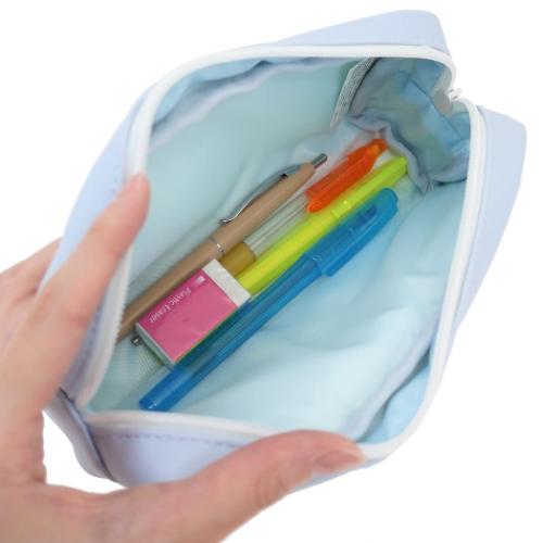 ペンケース Wクリアポケットペンポーチ エールアンドエモーショナル