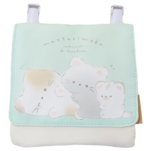 クリップポケット マルチポッケ まったりもこ にゃんこ ねこ クーリア 移動ポケット キッズ かわいい