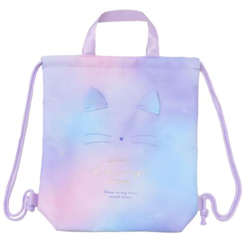 ナップサック 体操服バッグ みみぴょこ チャミーキトゥン クーリア 新学期準備雑貨 体操服BAG