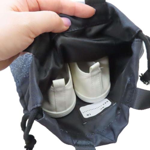 シューズバッグ 運動靴かばん モノクローム クーリア シューズケース シューズBAG 新学期準備雑貨