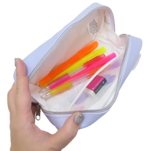 ペンケース オープンクリアBOXペンポーチ パレットカラー クーリア