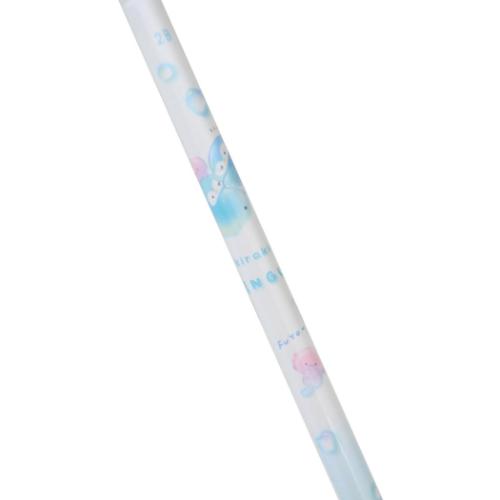 鉛筆 キラキラぷにちゃんず 鉛筆2B 丸軸えんぴつ ぎゅっA クーリア 新学期準備文具 筆記用具