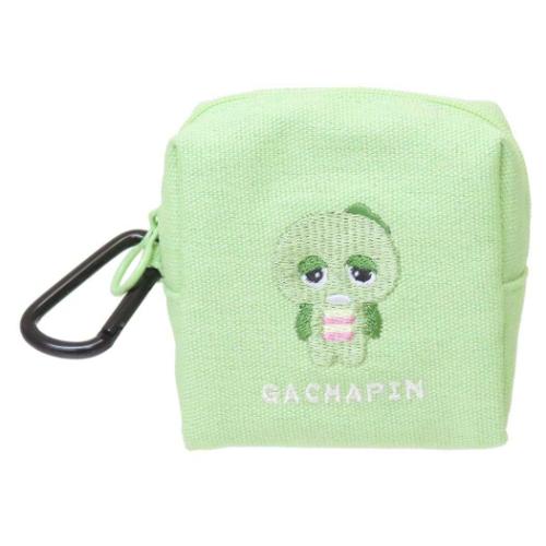 早い者勝ちガチャピン ふわふわフェイスポーチ カラビナ付き ⭐️ 新