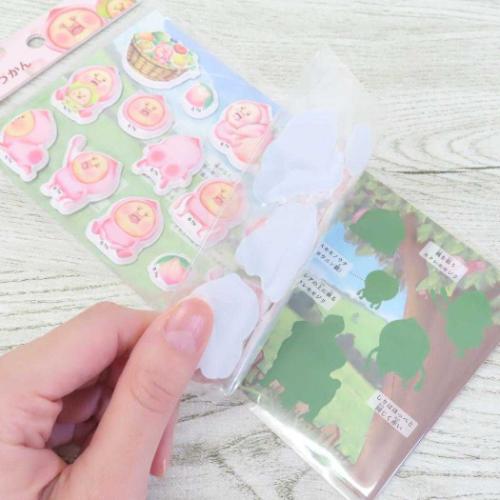 図鑑シール シールシート こびとづかん カクレモモジリ クーリア デコシール