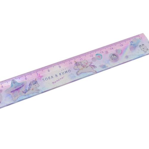 定規 17cmスリムストレートスケール そらあんどくも クーリア