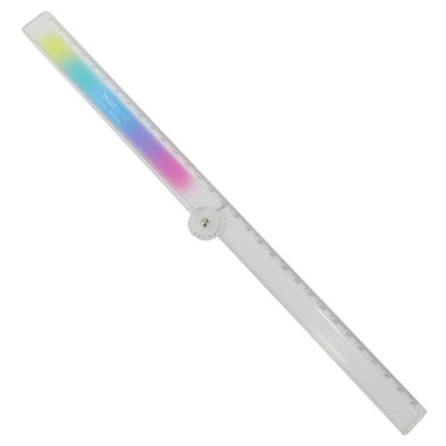 定規 折りたたみスケール ミストミスト レインボー クーリア 筆箱 新学期準備文具