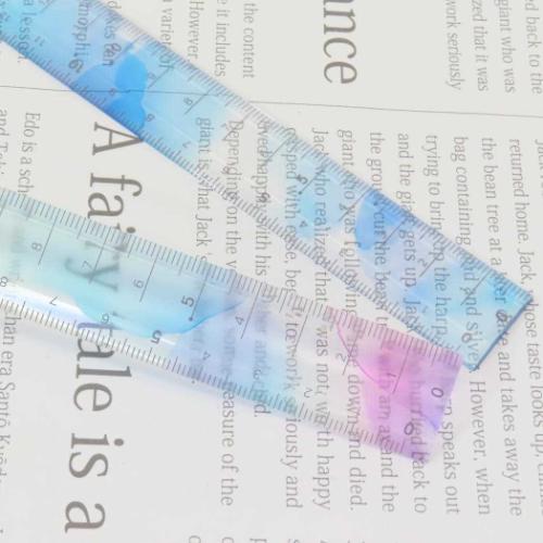 定規 2タイプメモリスケール ミストミスト クーリア 新学期準備文具 かわいい