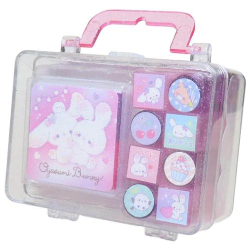 はんこセット スタンプセット おやすみバニー クーリア : キャラクター