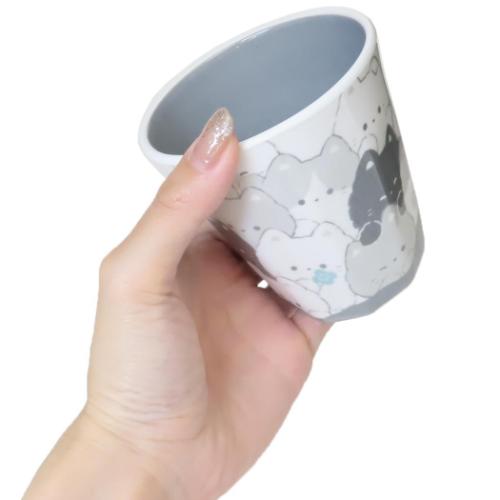 メラミンカップ メラミンコップ フルフルキャット クーリア プレゼント かわいい