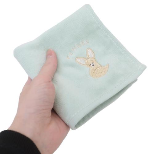 ミニタオル タオルハンカチ フェネック レアアニマル アニマル クーリア 汗拭きタオル ハンカチタオル