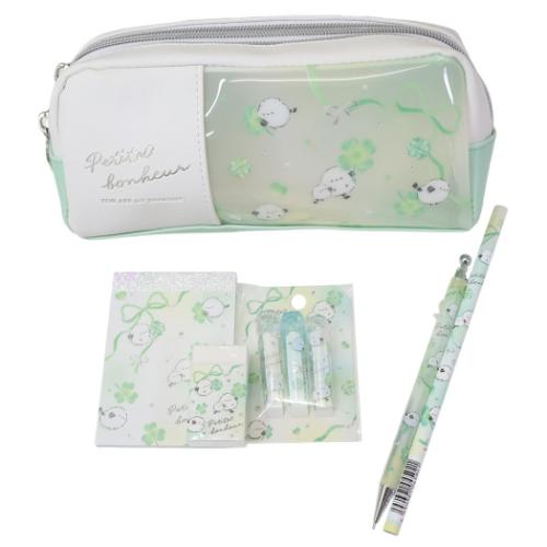 文具セット 6点文房具セット プチボヌール クローバー シマエナガ クーリア