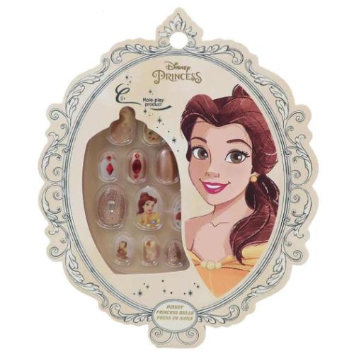 ディズニープリンセス Disney キャラクター キッズコスメ トゥインクルネイルチップ ベル