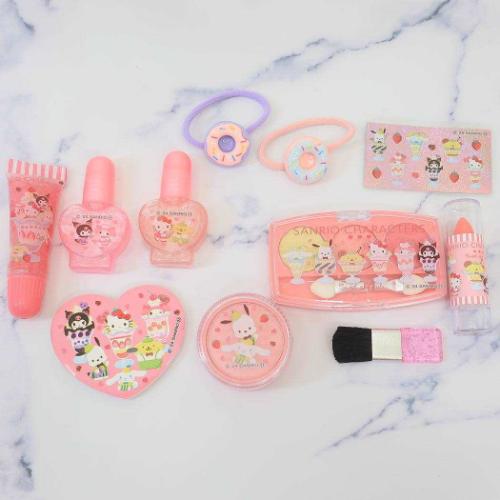 ビニールバニティメイクアップバッグ キッズコスメ サンリオ