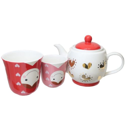 WEDGWOOD WONDERLUST FORTUNE CUP & SAUCER + PLATE SET